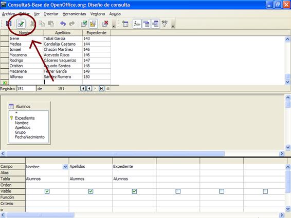Botón Editar datos