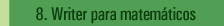 Writer para matemticos