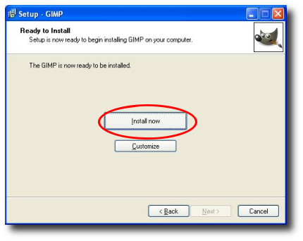 Instalación Gimp 4