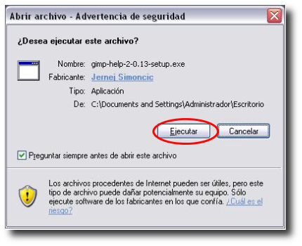 Ayuda de Gimp 1