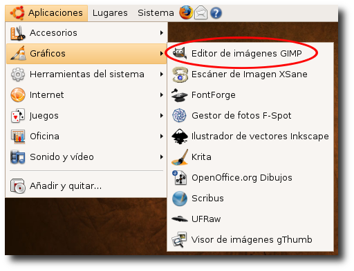 Gimp Linux 5