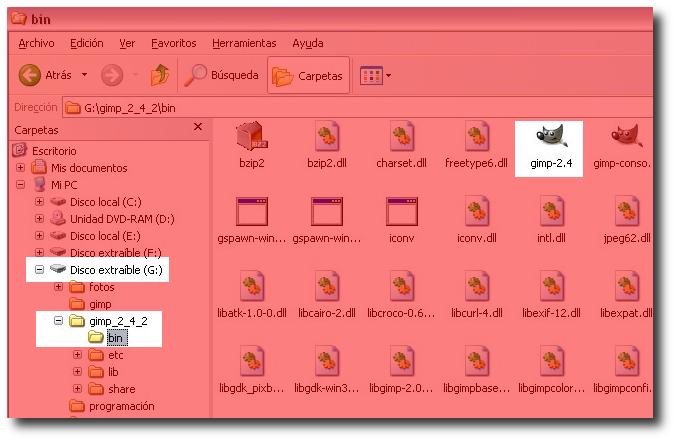 Gimp portble 6