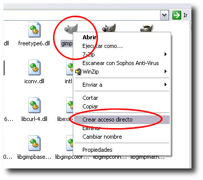 Gimp portable 7
