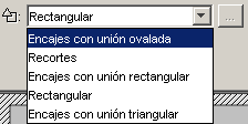 Cuadro selector del generador de formas