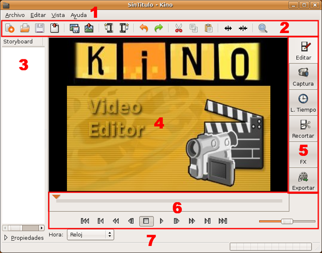 Entorno de Kino
